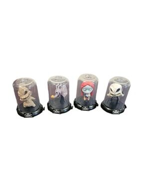 Nightmare Before Christmas Domez Series 1 Lot of 4 Jack Sally Zero Oogie Figures